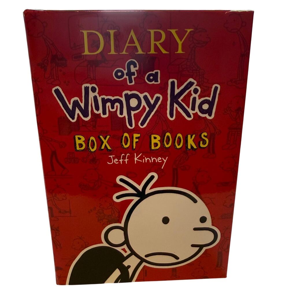 Diary Of A Wimpy Kid Box Of Books Box Set Paperback Books 1-12 Jeff Kinney New - Picture 6 of 7